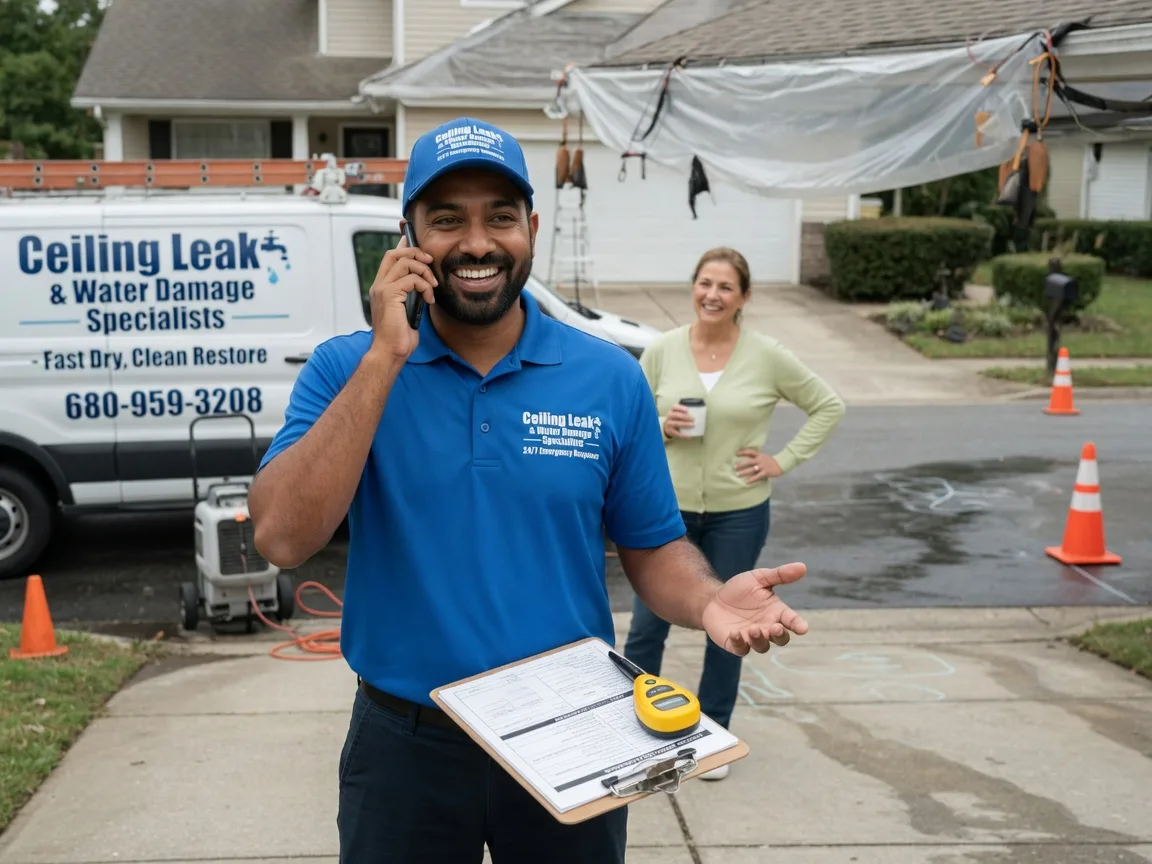 Ceiling Leak Cleanup East Bethany, NY FAQs